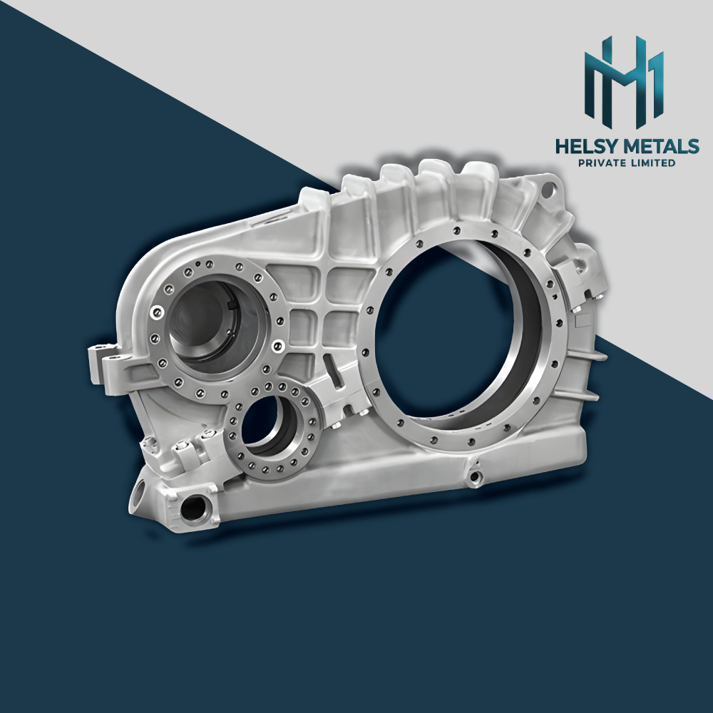 H-V847 Precision VMC Machined Aluminum Gearbox Housing