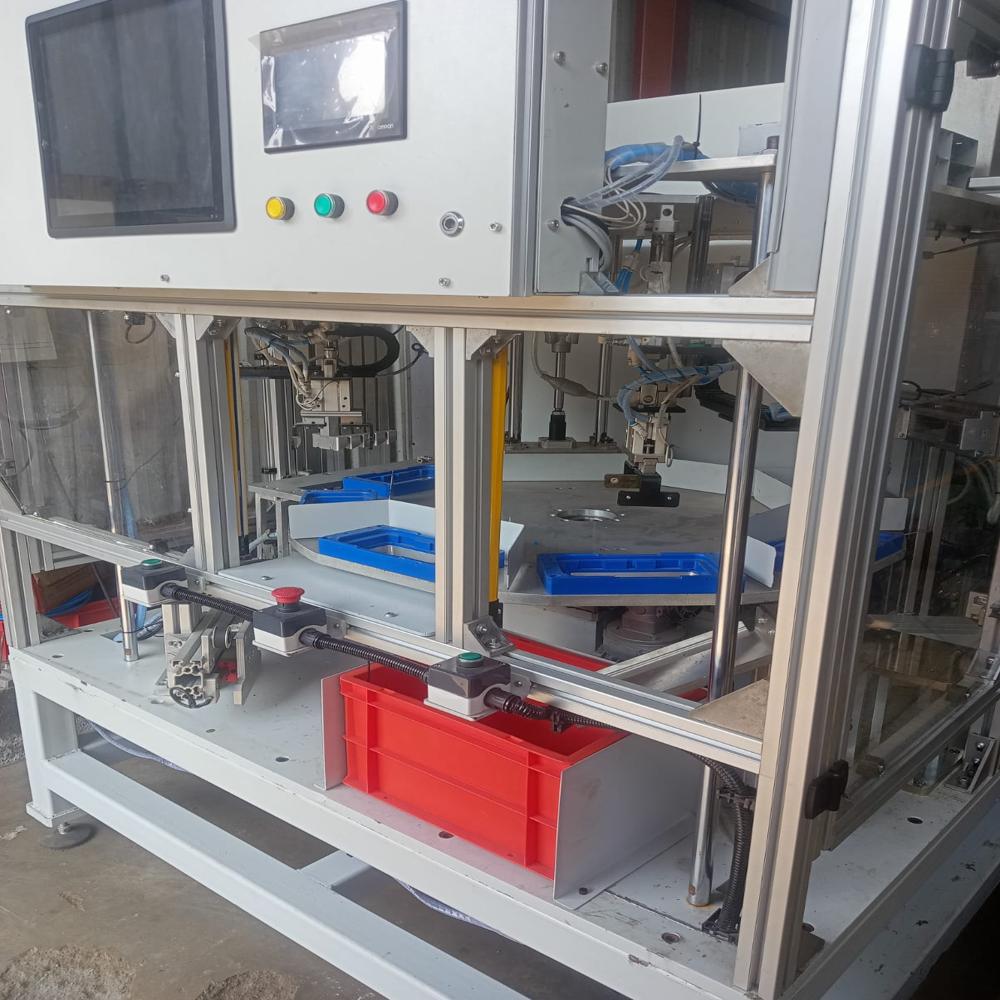 Air Pressure Exhaust Vent Flap Assembly & Testing Machine