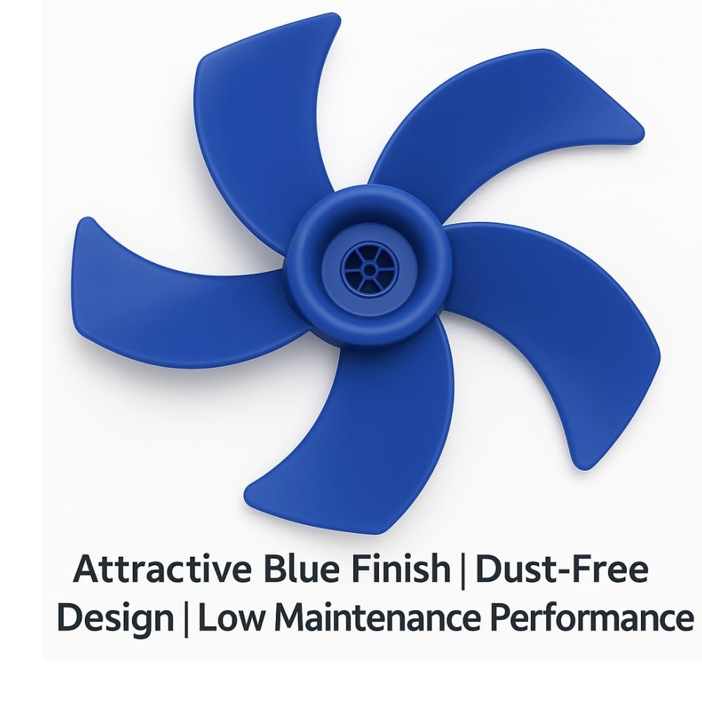 Plastic 5 Wing High Speed Ceiling Blade