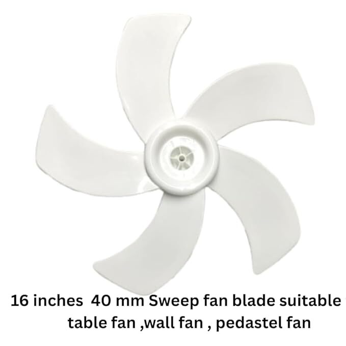 Plastic 5 Wing High Speed Ceiling Blade