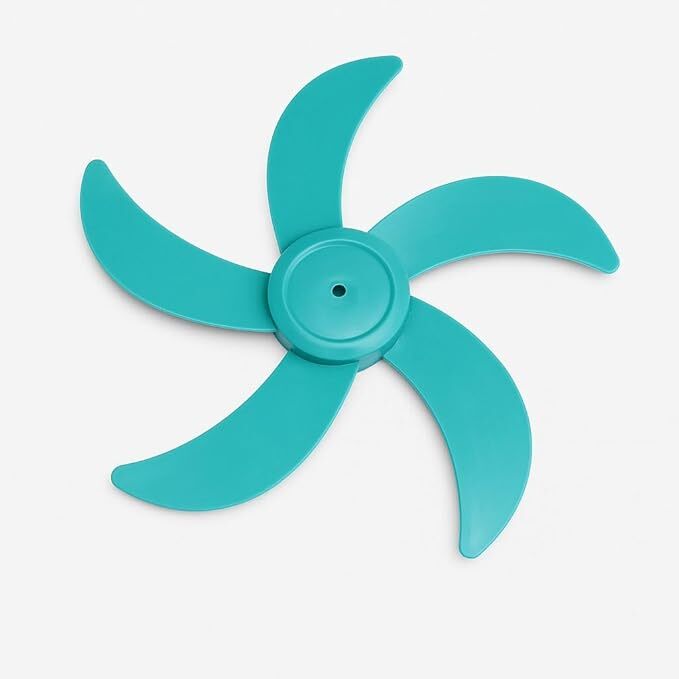 Plastic 5 Wing Talwar Ceiling Blade - Color: Orange