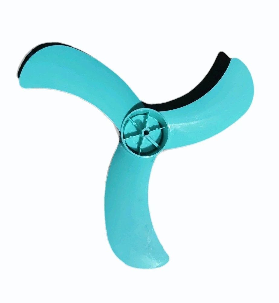 Plastic 3 Wing Talwar Ceiling Blade - Color: Blue