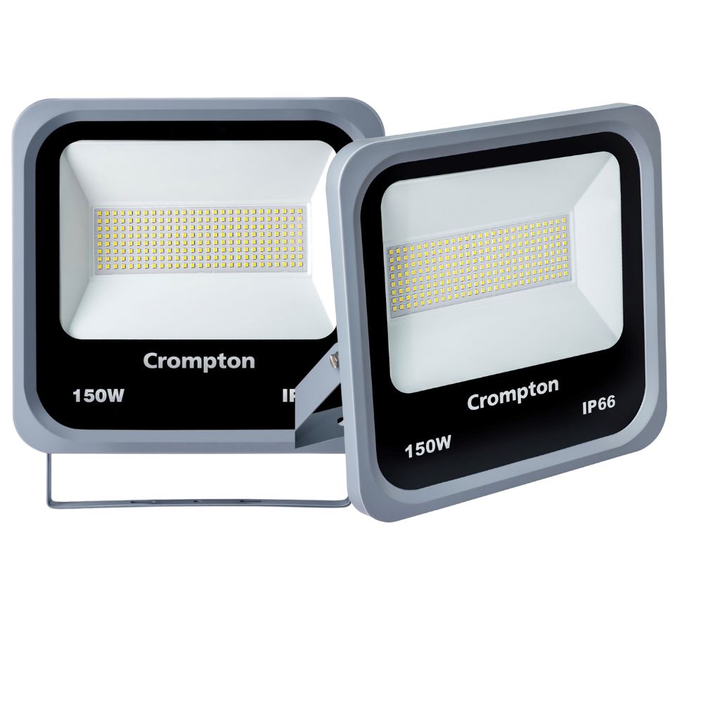 150W Crompton LED Flood Light EFS-530-150-857-NL-HL2-NS-LM-NTG