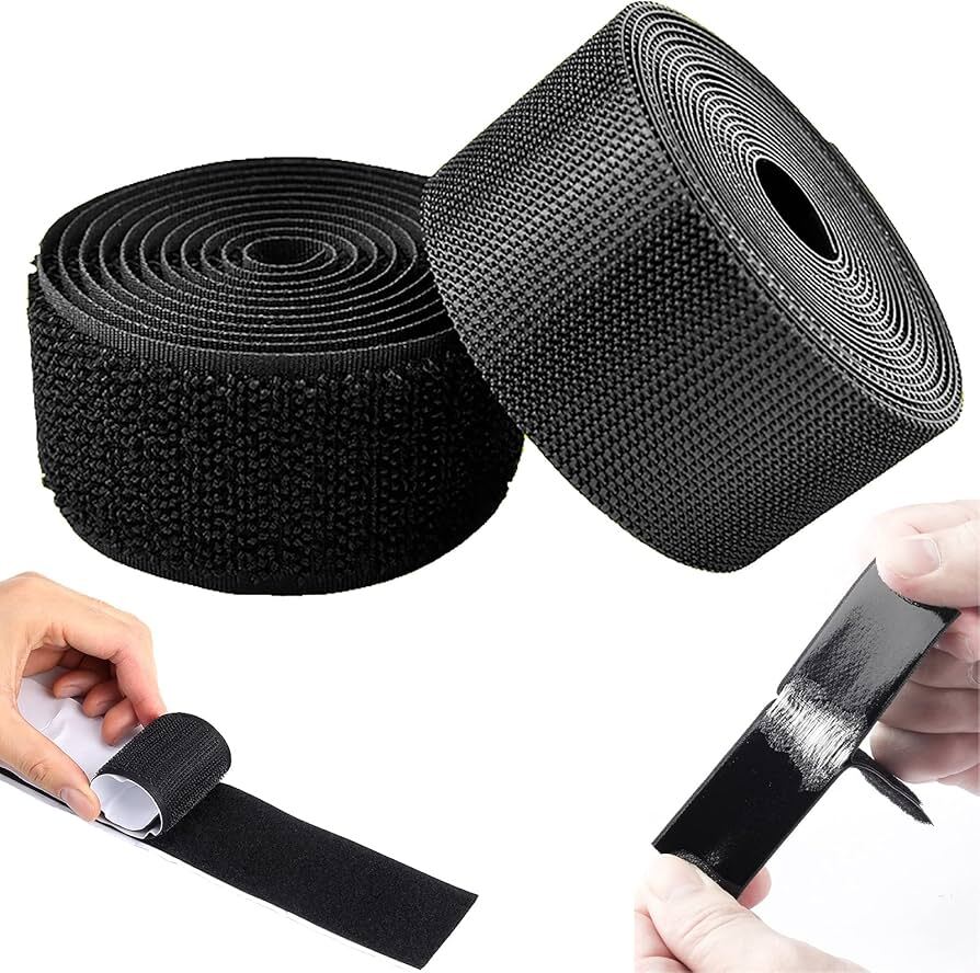 Velcro Tape - Color: Black