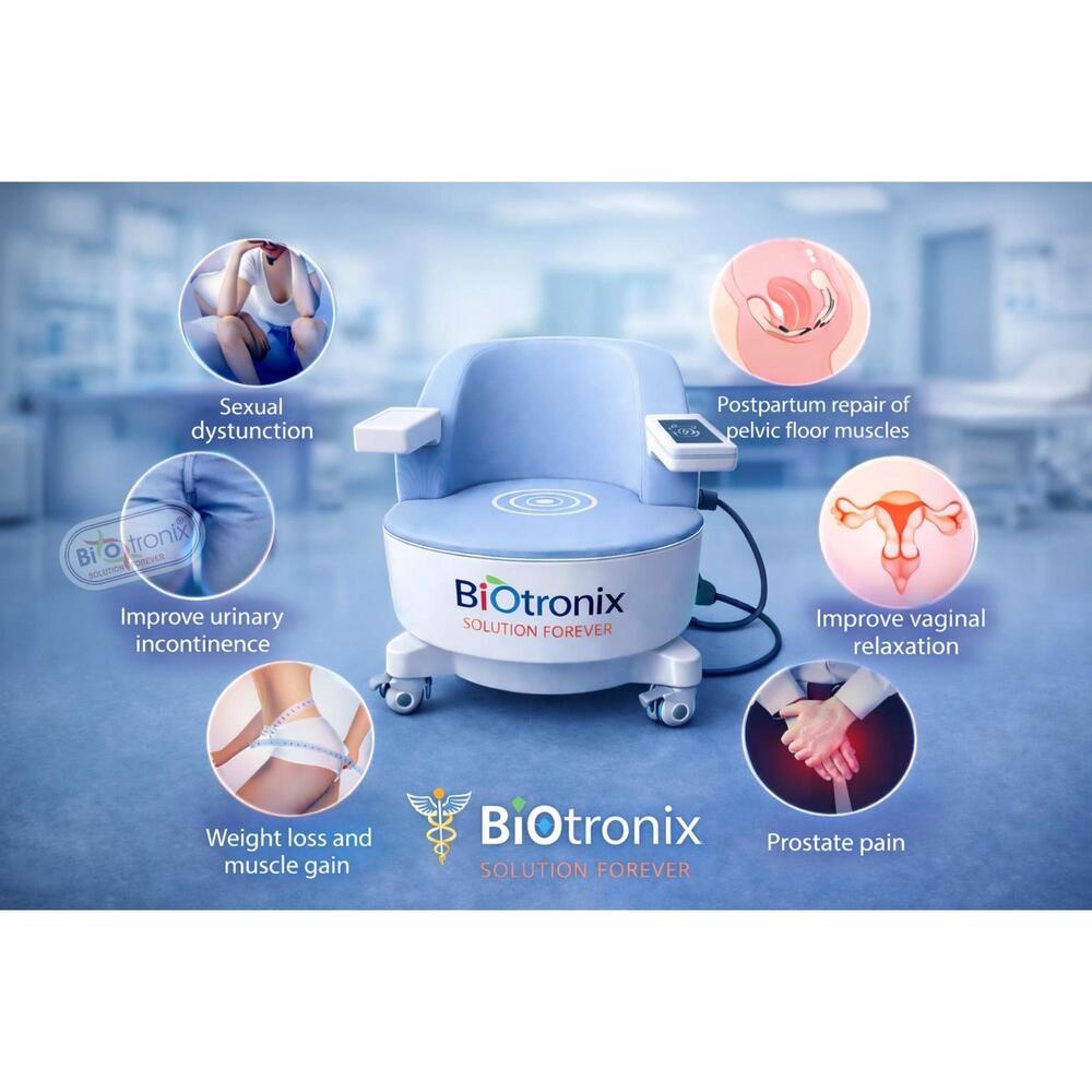 Non-Surgical Pelvic Floor Muscle Therapy Chair for Clinical Rehabilitation