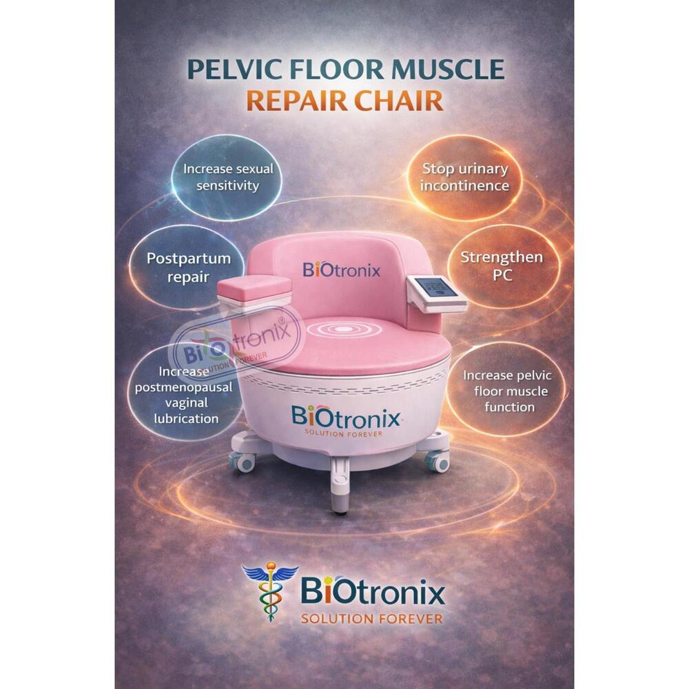 Non-Surgical Pelvic Floor Muscle Therapy Chair for Clinical Rehabilitation