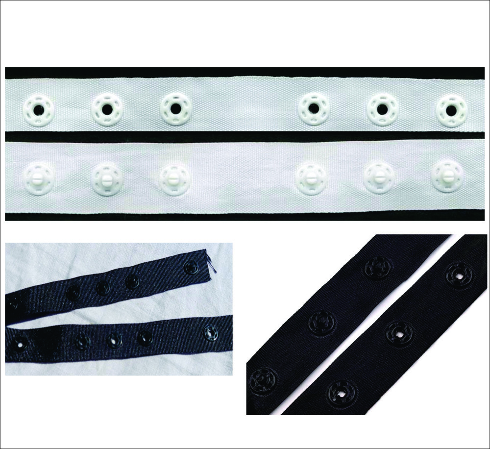 Snap Tape Button - Color: Different Available