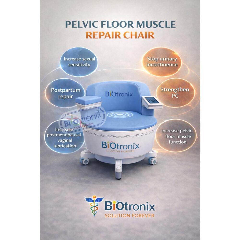Non-Surgical Pelvic Floor Muscle Therapy Chair for Clinical Rehabilitation