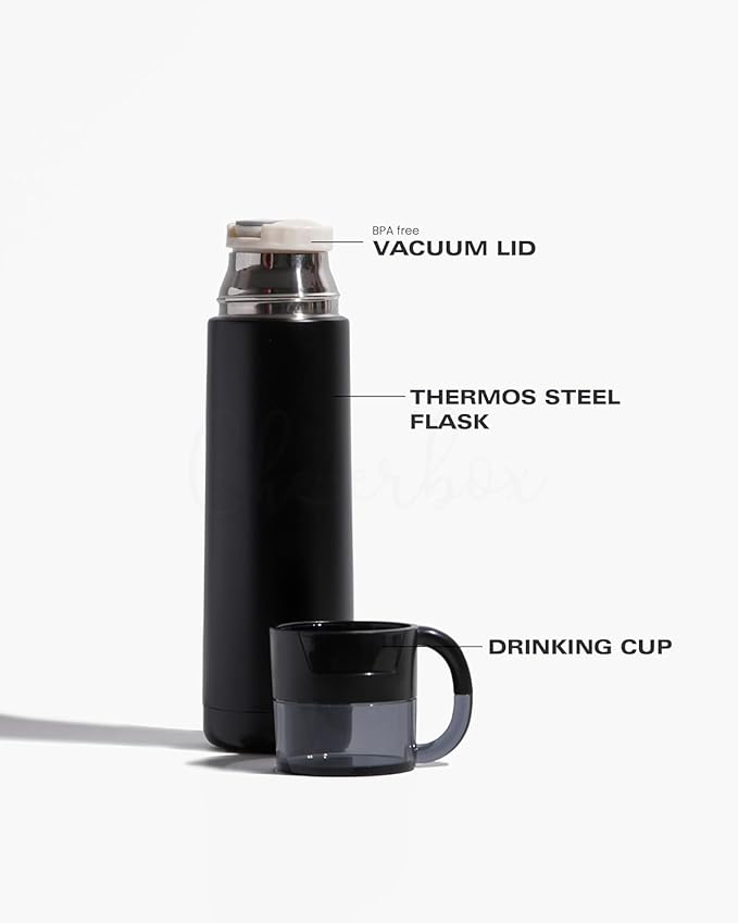 (SS-108) Vacuum Insulated Hot & Cold Stainless Steel Reusable Double-Wall Flask