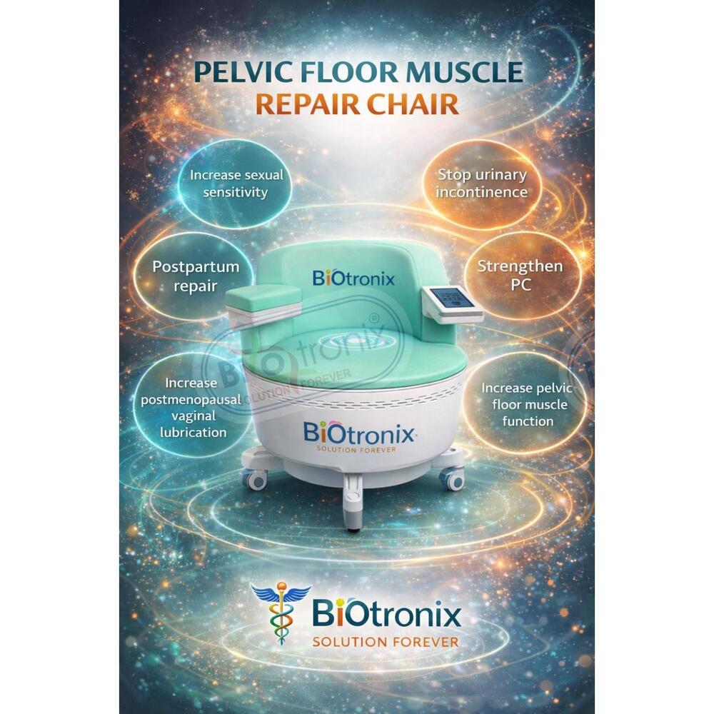 Non-Invasive Pelvic Floor Muscle Conditioning Chair for Patient Care