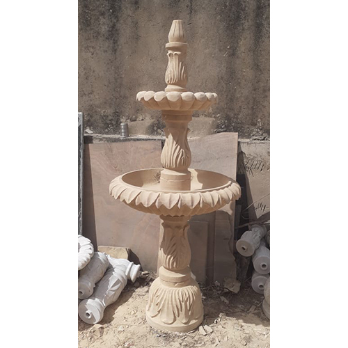Marble Fountain - Color: White