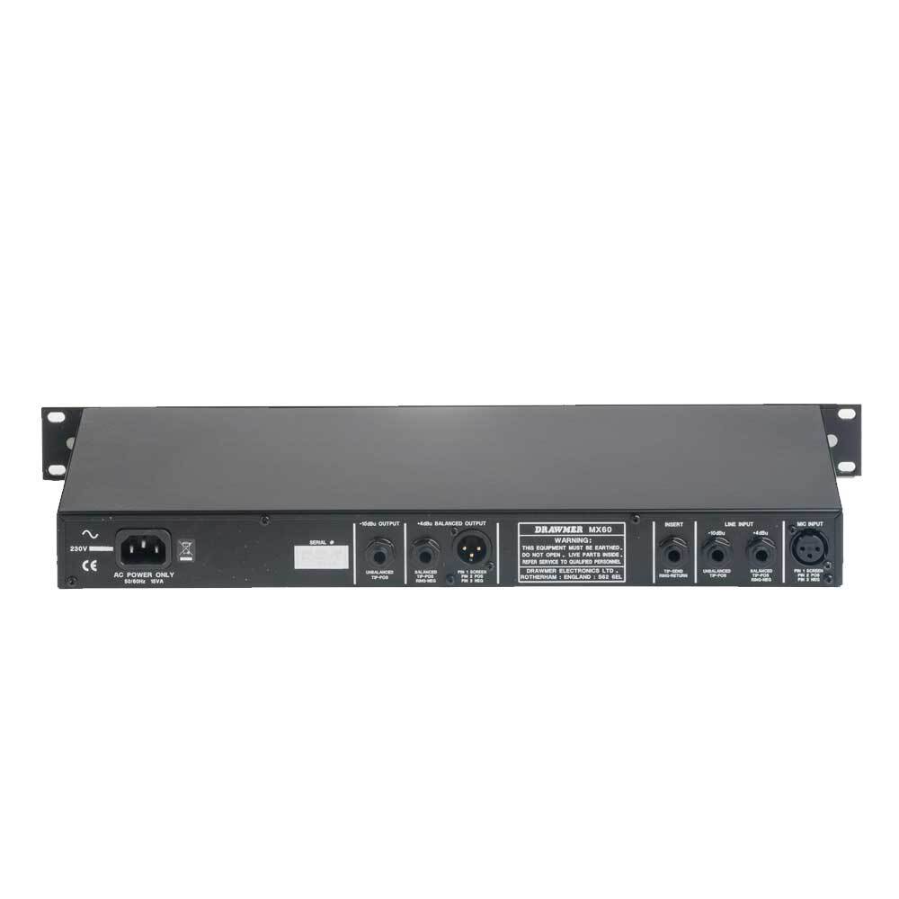 Single Rack Space Audio Channel Device