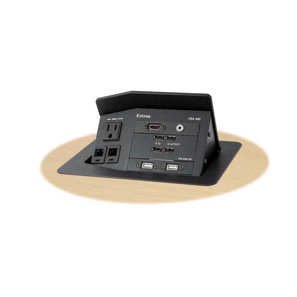 Extron HSA 400 Tilt-Up Hideaway Surface Access Enclosure