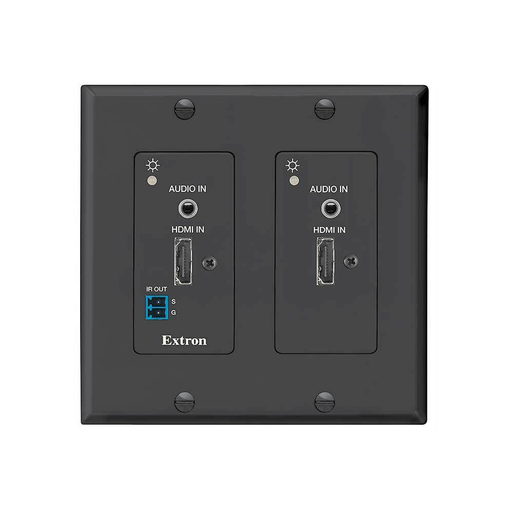 Extron DTP T HWP 232 D Two Input Decorator Style Transmitter Wallplate