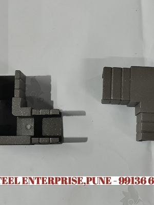 Alluminium Glass Railing 90 degree 40x40 Square Elbow