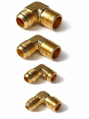 brass Flare elbow fittings
