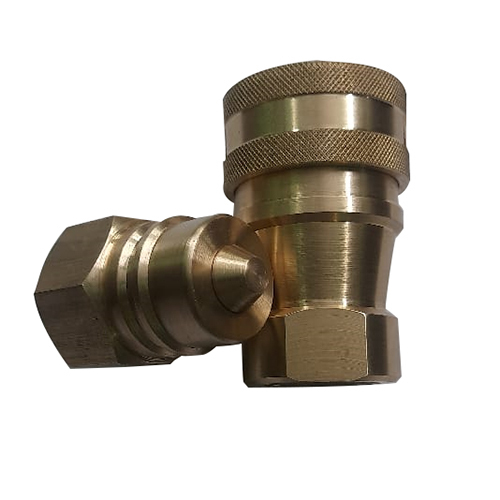Medium Pressure Brass Coupler - Body Material: Stainless Steel