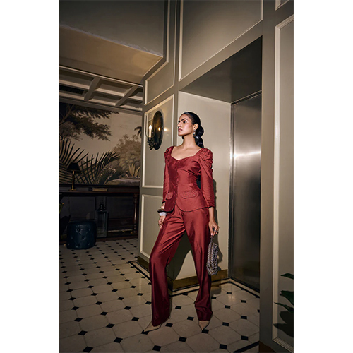 Co Ord Set - Color: Brick