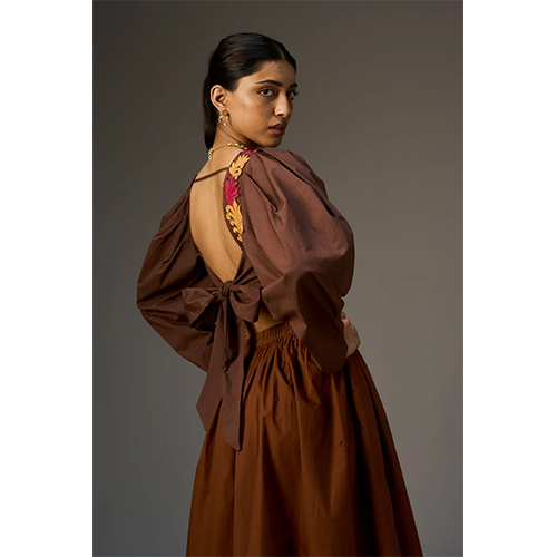 Crop Tops - Color: Brown