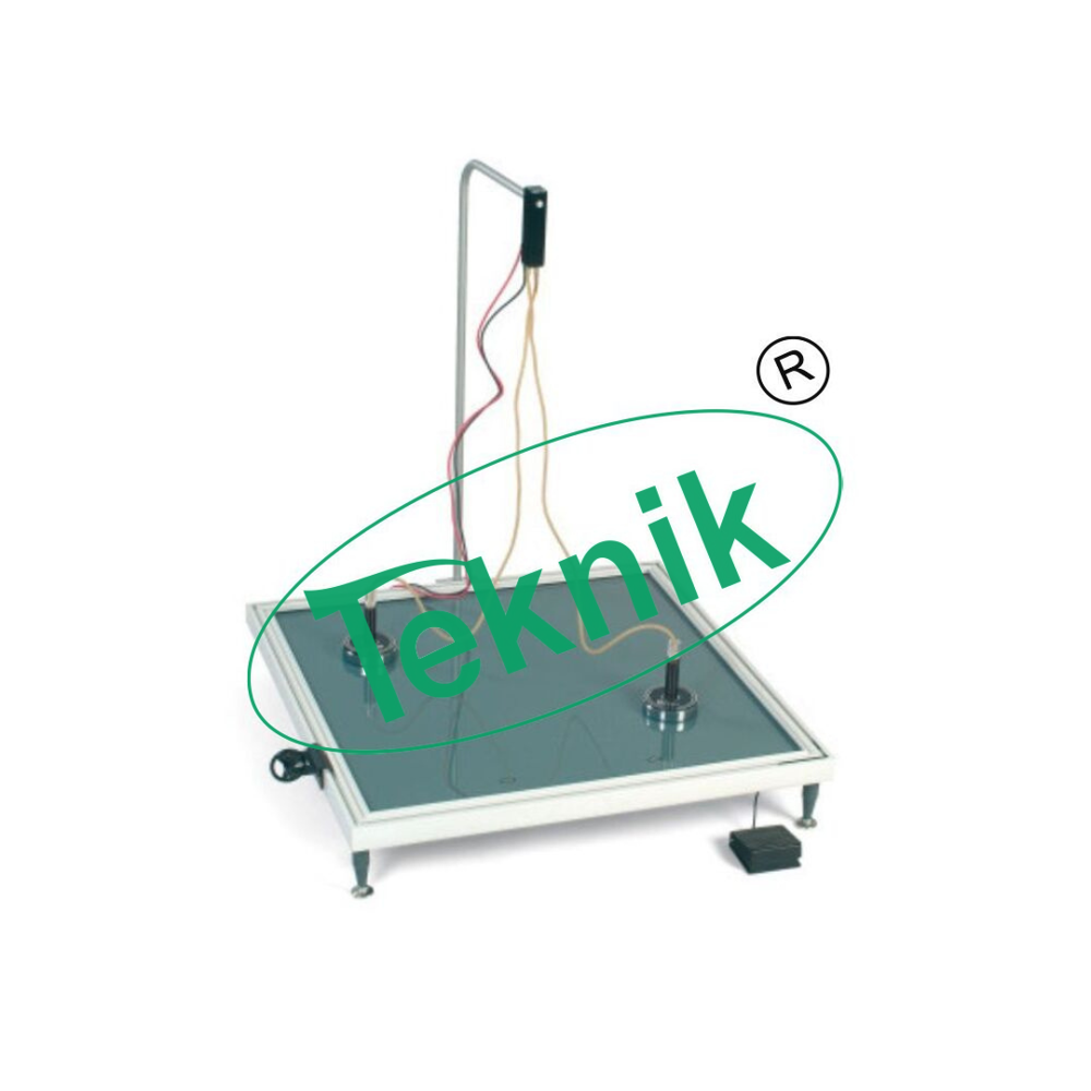 Air Cushion Table - 480 X 320 X 580 Mm | Adjustable Inclination, Fast Camera Recording, Uniform Air Cushion Movement, Lab Equipment