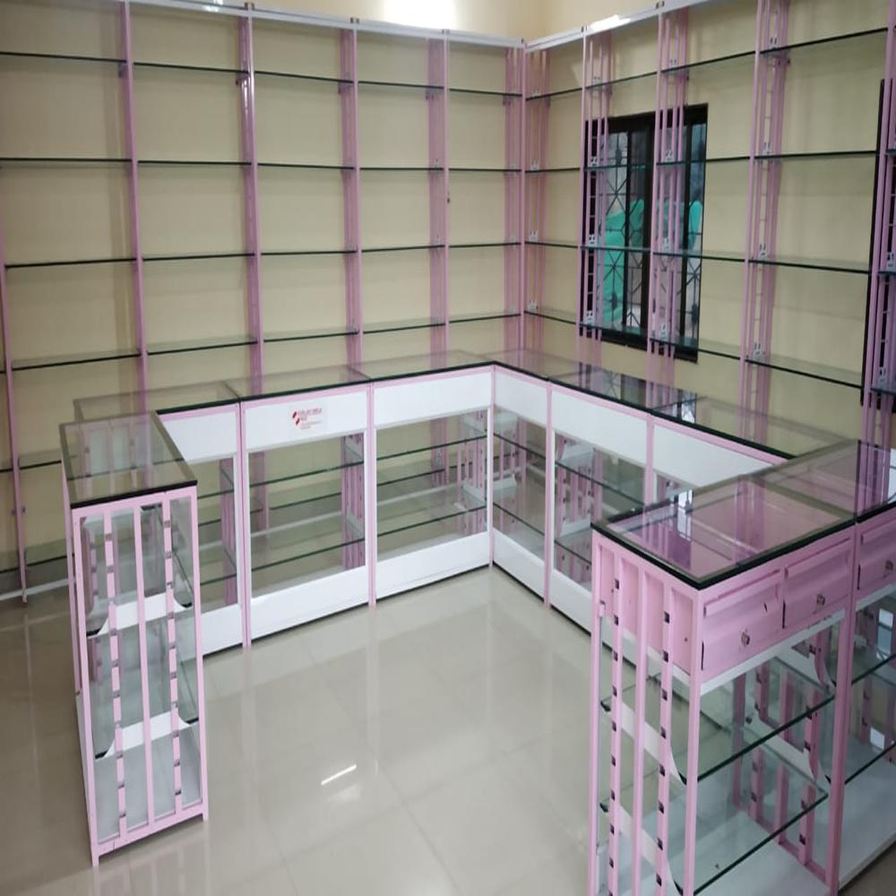 Cosmetic Display Racks - Height: 7 Feet Foot (Ft) at 11500.00 INR in ...