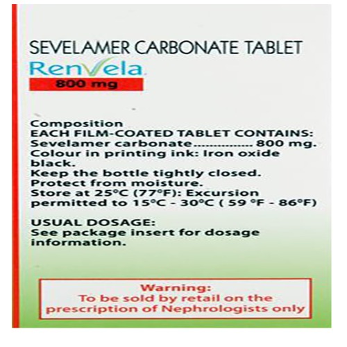 Renvela 800 mg Tablet