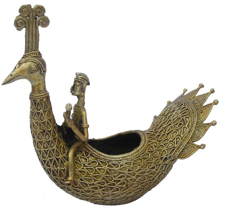 Brass Peacock