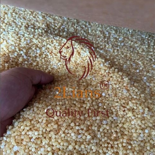 GPPS repro pellets yellowish transparent