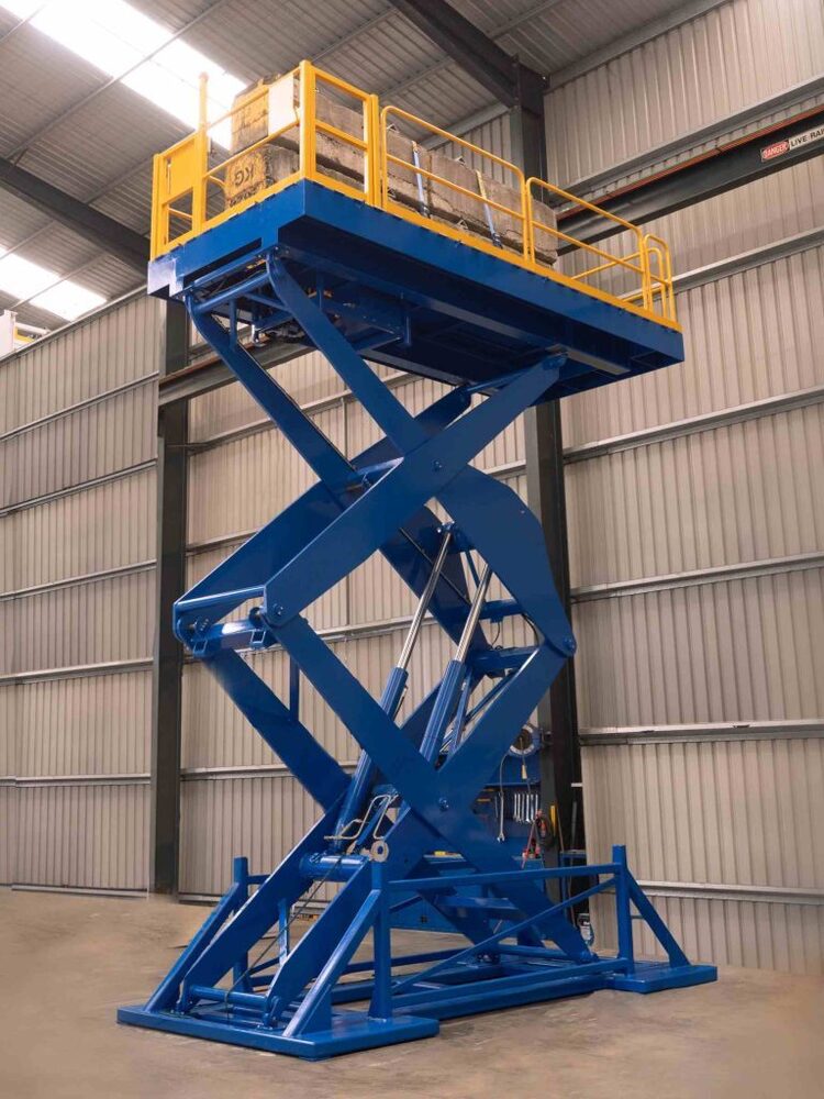 Movable Hydraulic Scissor Lift Table - Type: Goods Elevators
