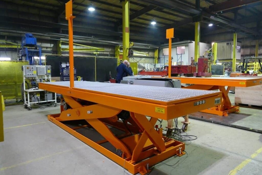 Movable Hydraulic Scissor Lift Table