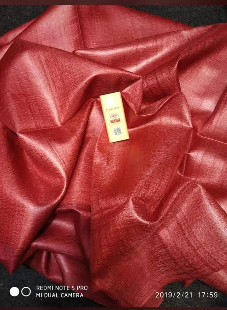 Tussar Running Silk Saree
