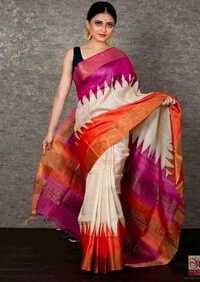 Pure Tussar Ghicha Silk Plain - Color: Different Availaibility