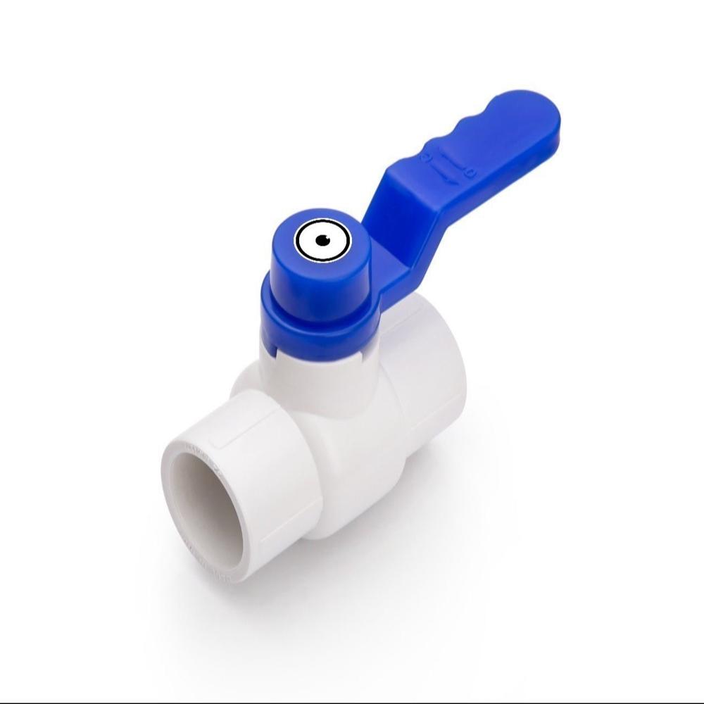 Threaded Ball Valve - Color: Black And Blue