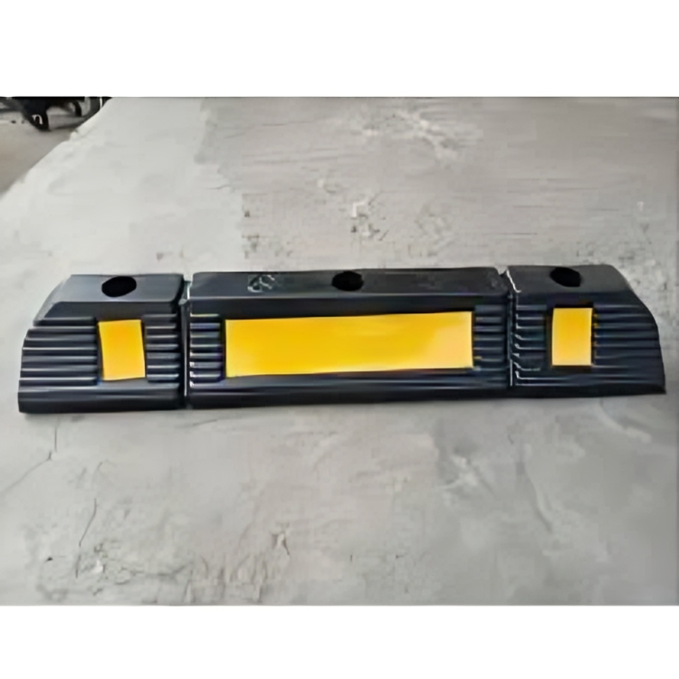 Rubber Car Stopper - Color: Black