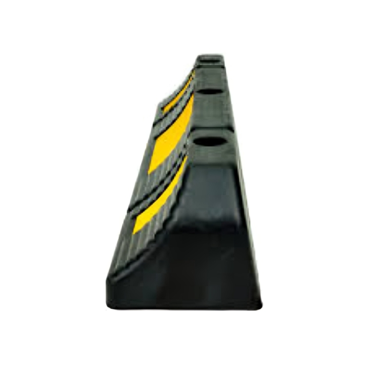 Rubber Car Stopper - Color: Black