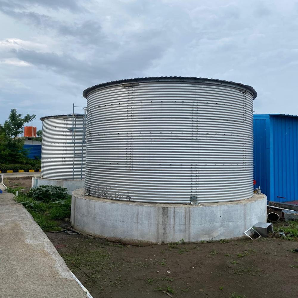 10KL  ZINCALUME WATER STORAGE TANK