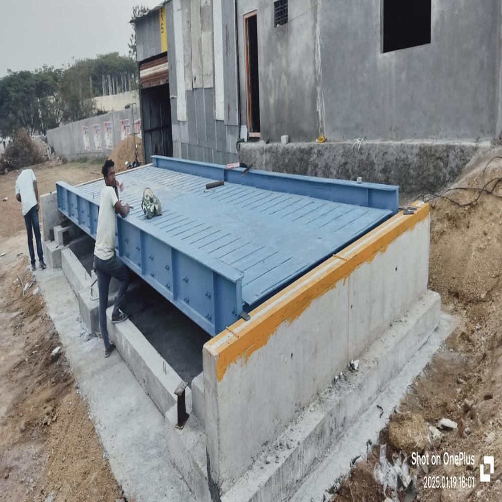 12X3 Mtrs 100 Ton Digital Pitless Weighbridge