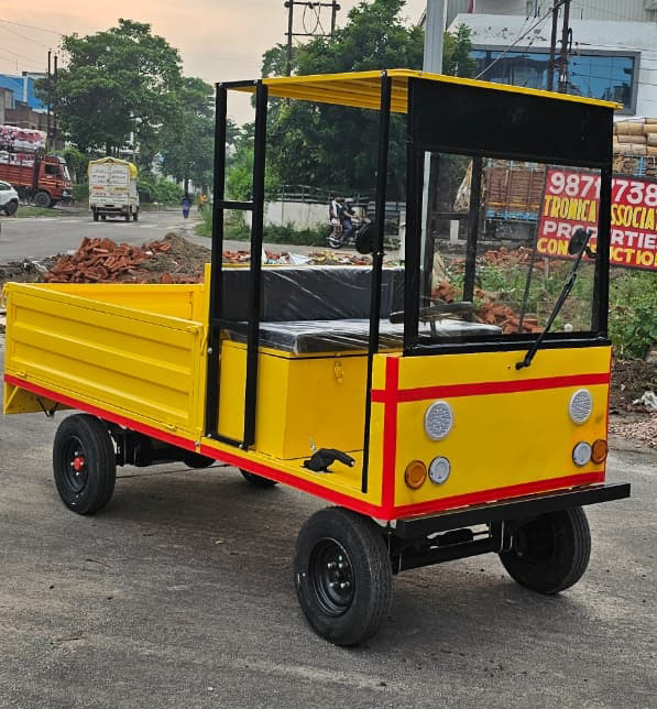 4 Wheel Electric Platform Truck - Features: Durability