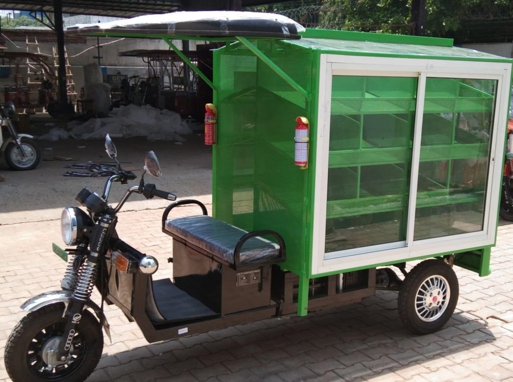 Electric Vegetable Vending Cart - Features: Durability