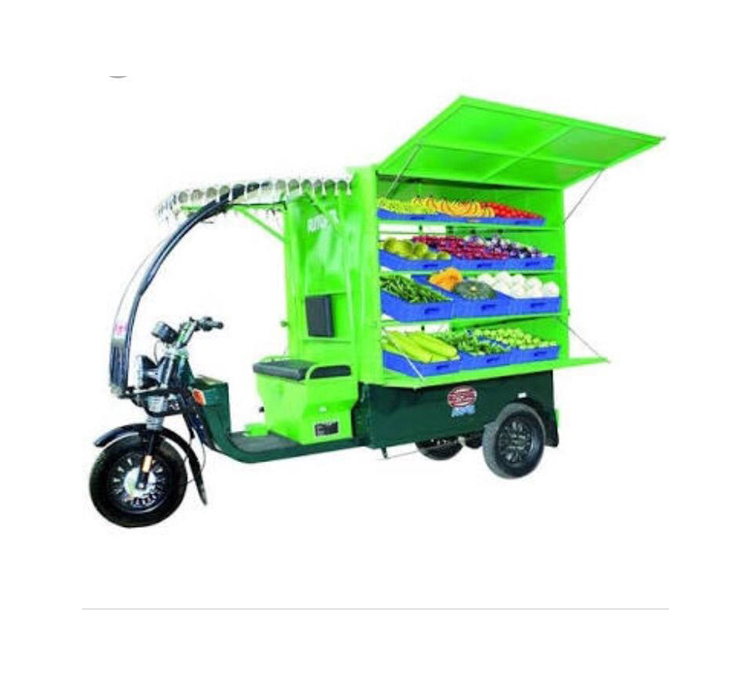 Electric Vegetable Vending Cart - Features: Durability