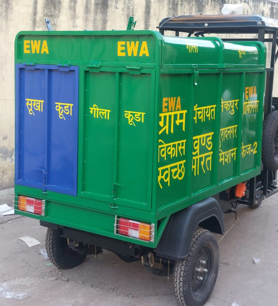 Garbage E Rickshaw - Features: Easy To Use