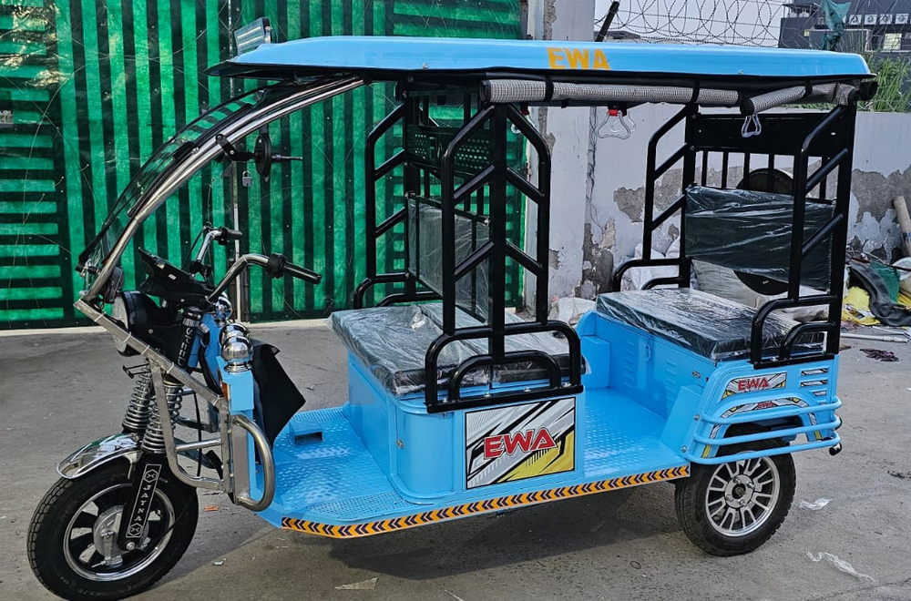 Ewa Passenger Electric Rickshaw - Features: Good Quality