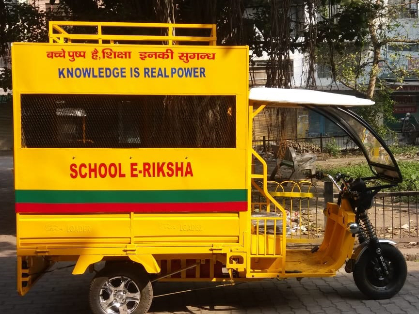 School Van E Rickshaw - Features: Durability