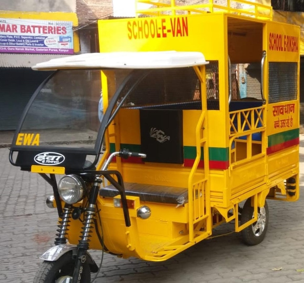 School Van E Rickshaw - Features: Durability