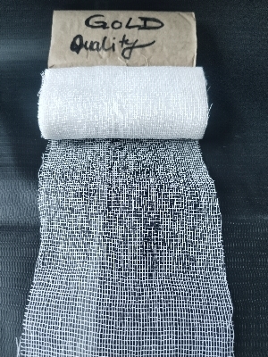 White Gauze Rolled Bandage Gold Quality