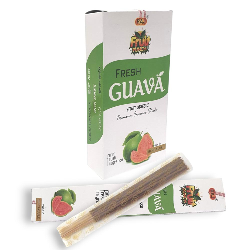 Fresh Guava Fragrance Incense Sticks - Burning Time: 30 Minutes