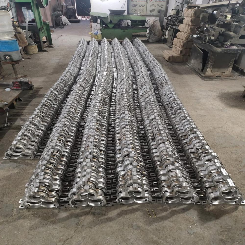 Casted Type Aluminium Trefoil Clamp
