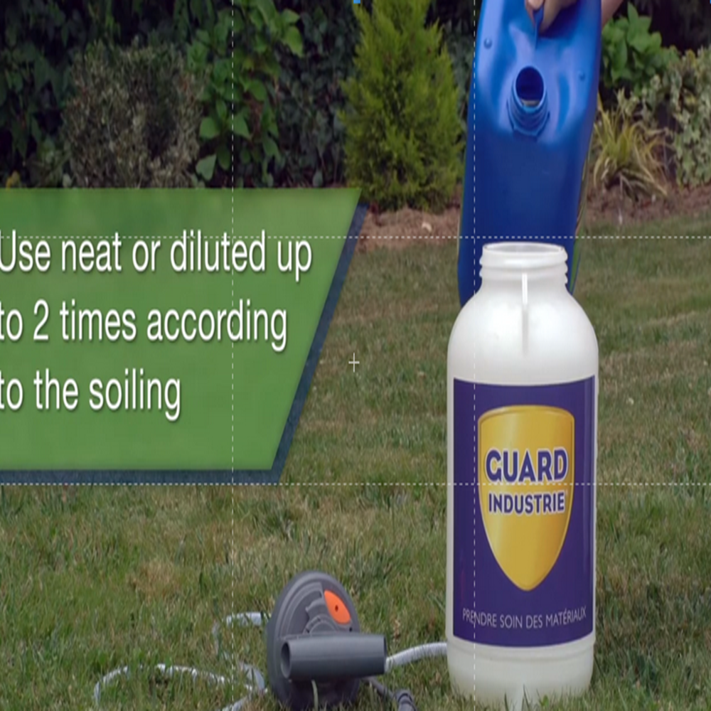 Guard Wash Express Heavy Duty Cleaner Black Spot Stone Concrete Wood Roof Wall No Rinse Fast - Grade: Industrial Grade