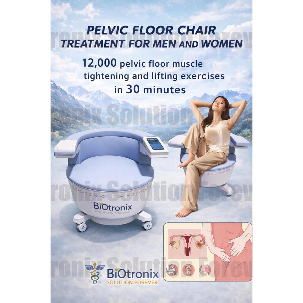 Advanced Pelvic Floor Muscle Conditioning Chair for Physiotherapy Practice