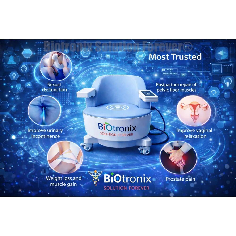 Non-Surgical Pelvic Floor Muscle Training Chair for Clinical Care